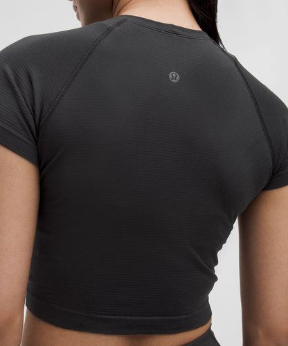 Lululemon Women's Swiftly Tech Cropped Short-Sleeve Shirt 2.0