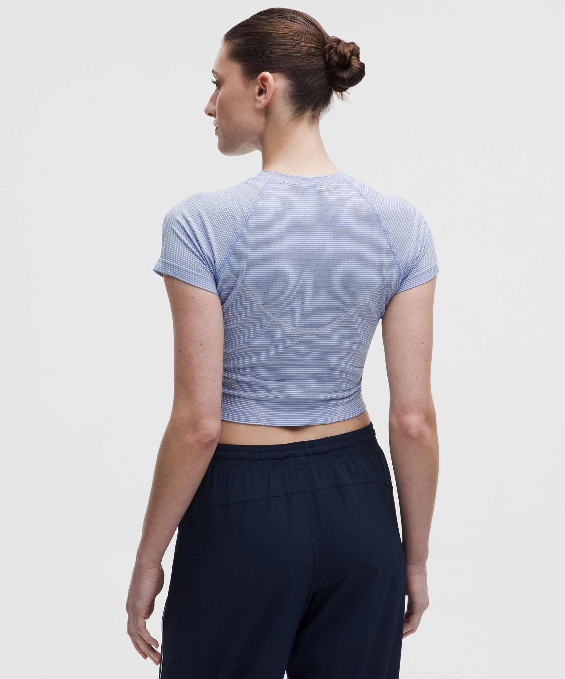 Lululemon Women's Swiftly Tech Cropped Short-Sleeve Shirt 2.0