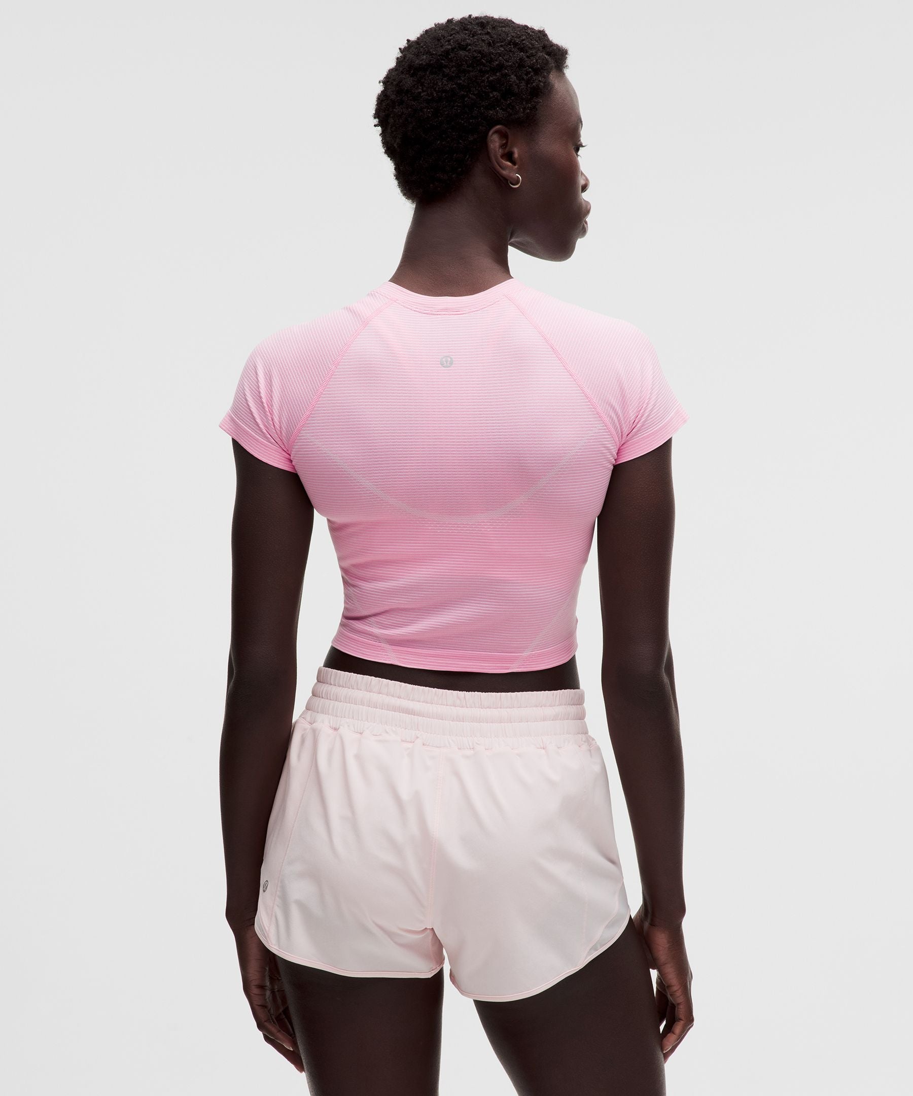 Lululemon Women's Swiftly Tech Cropped Short-Sleeve Shirt 2.0