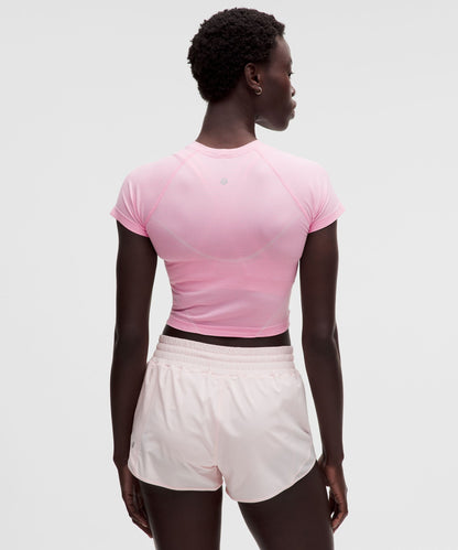 Lululemon Women's Swiftly Tech Cropped Short-Sleeve Shirt 2.0
