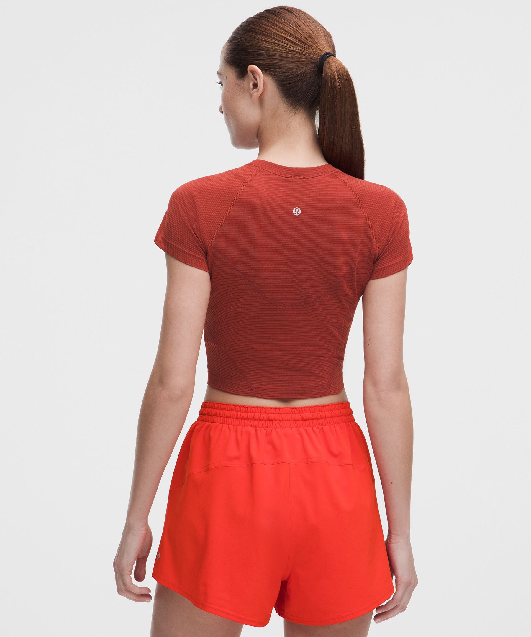 Lululemon Women's Swiftly Tech Cropped Short-Sleeve Shirt 2.0