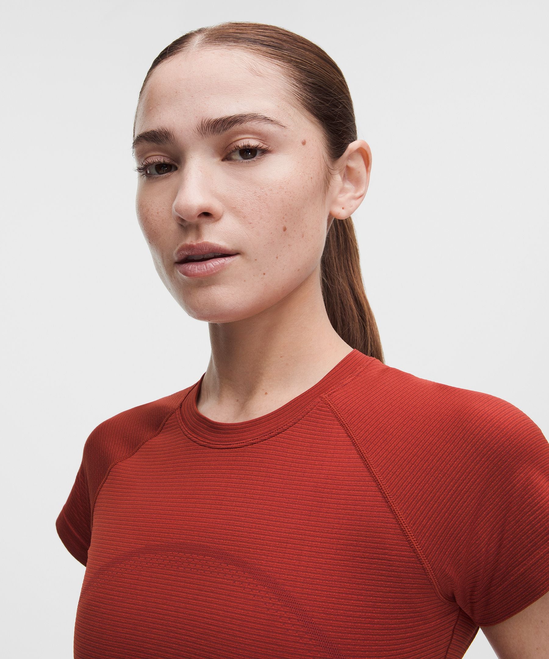 Lululemon Women's Swiftly Tech Cropped Short-Sleeve Shirt 2.0