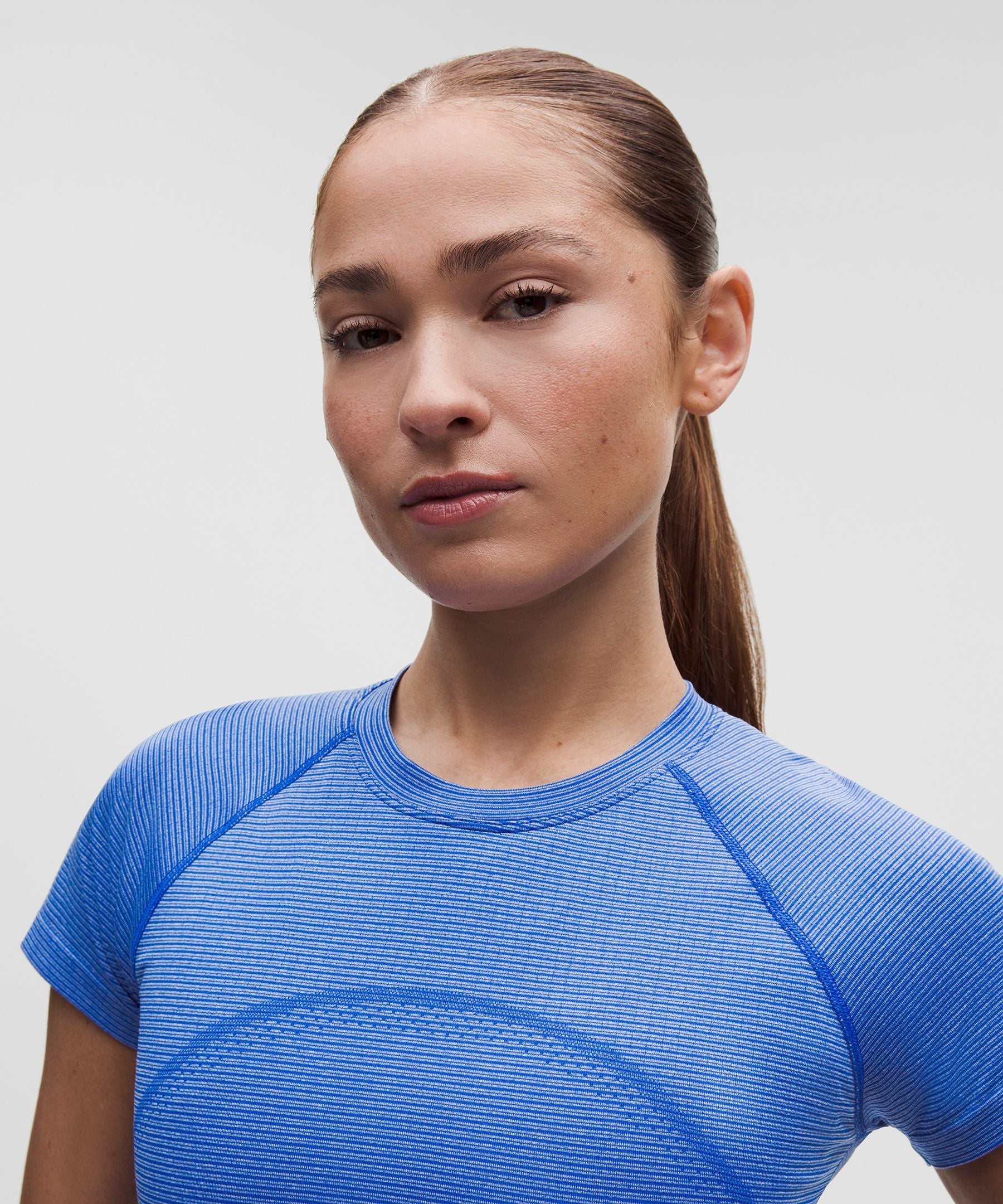 Lululemon Women's Swiftly Tech Cropped Short-Sleeve Shirt 2.0