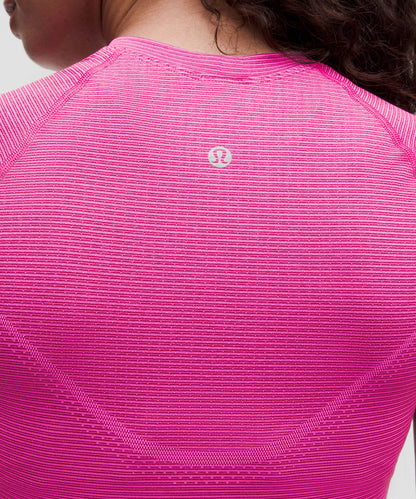 Lululemon Women's Swiftly Tech Cropped Short-Sleeve Shirt 2.0