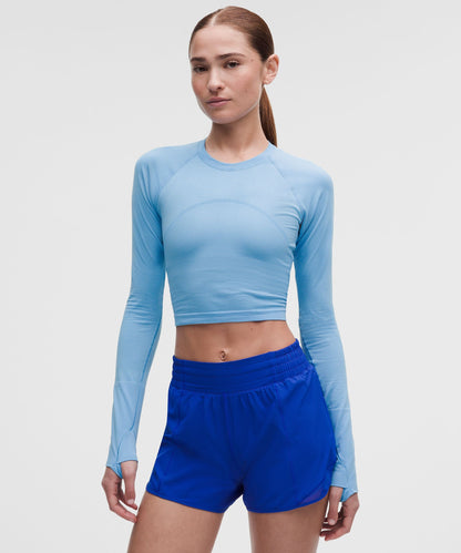 Lululemon Women's Swiftly Tech Cropped Long-Sleeve Shirt 2.0