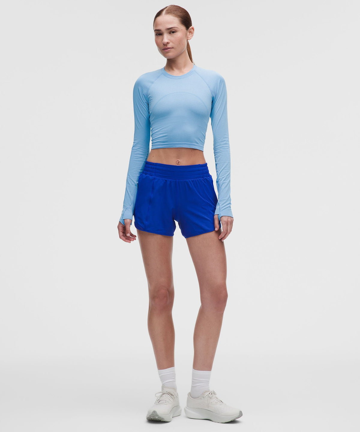 Lululemon Women's Swiftly Tech Cropped Long-Sleeve Shirt 2.0