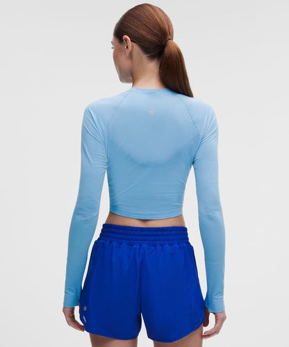Lululemon Women's Swiftly Tech Cropped Long-Sleeve Shirt 2.0