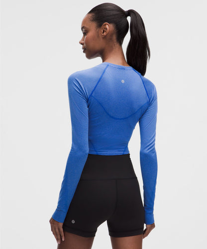 Lululemon Women's Swiftly Tech Cropped Long-Sleeve Shirt 2.0