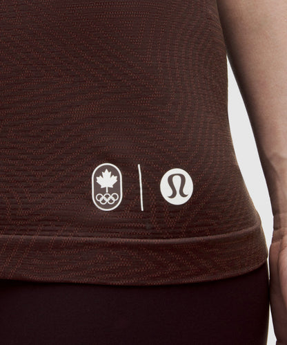 Lululemon Women's Team Canada Swiftly Tech Short-Sleeve Shirt 2.0 *COC Logo