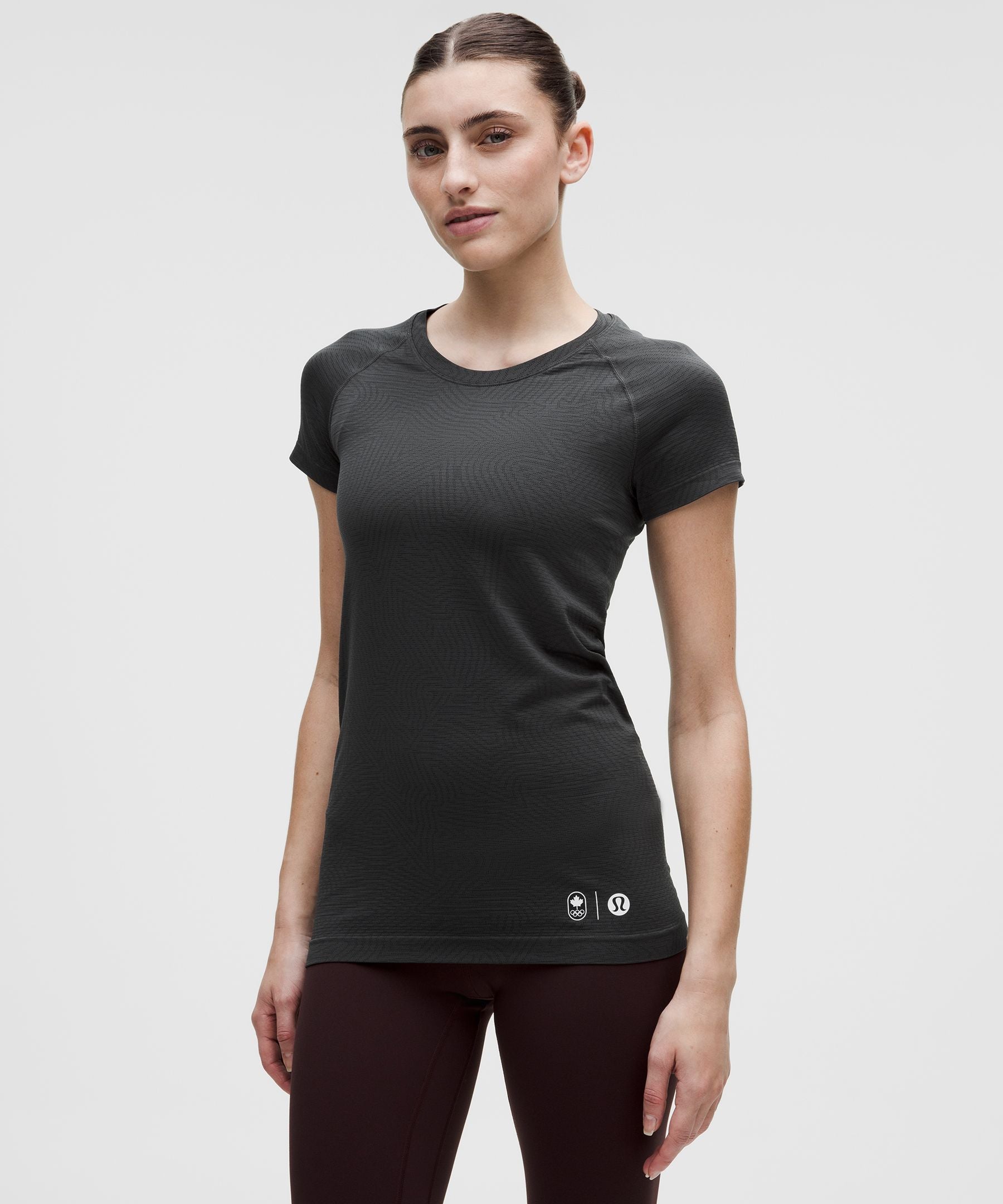 Lululemon Women's Team Canada Swiftly Tech Short-Sleeve Shirt 2.0 *COC Logo