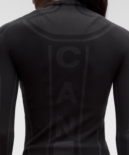 Lululemon Women's Team Canada Women's Seamless Mockneck Base Layer *COC Logo