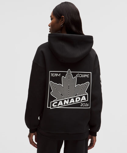 Lululemon Team Canada Womens Big Cozy Oversized Hoodie *COC Logo