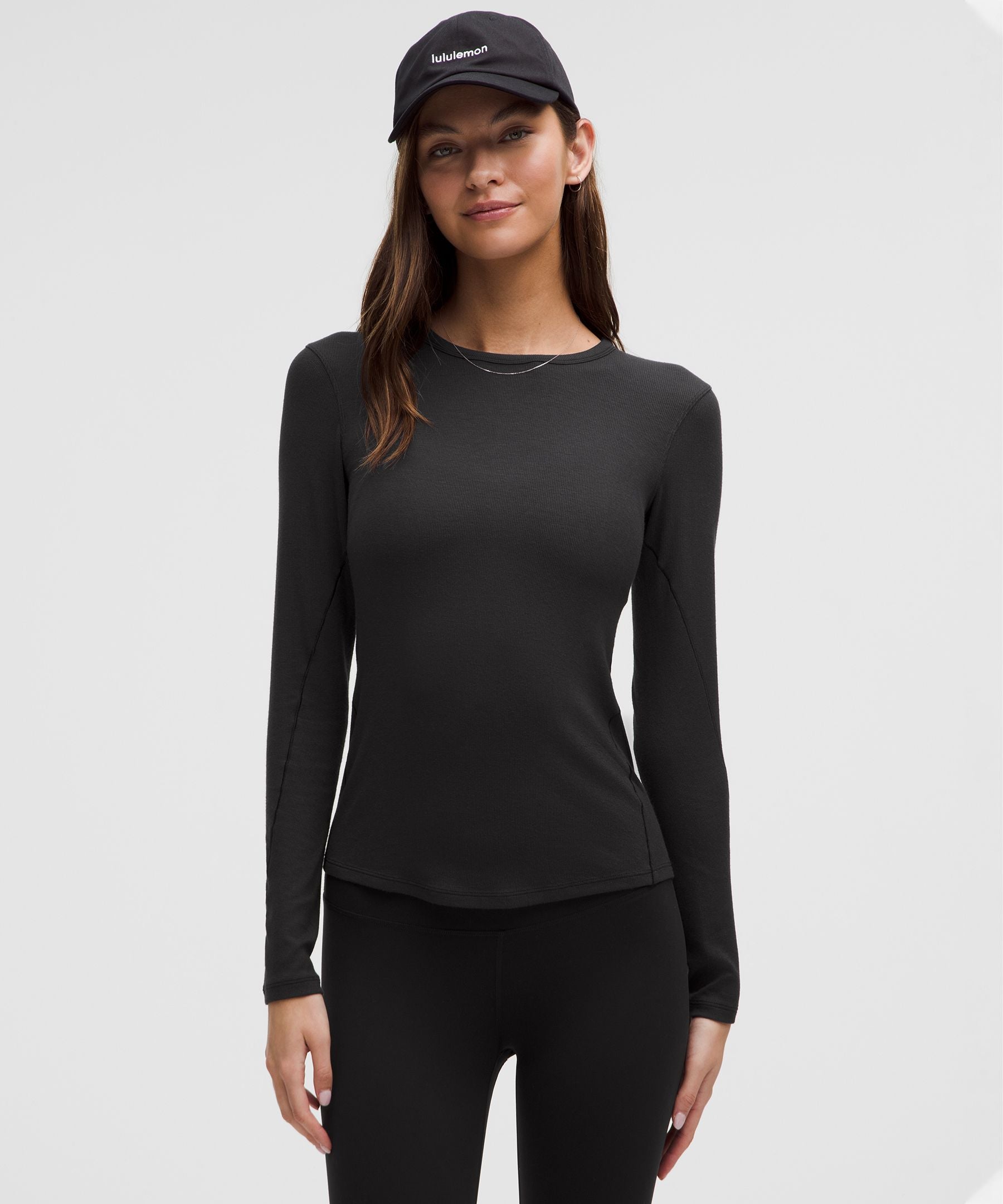 Lululemon Hold Tight Long-Sleeve Shirt Black