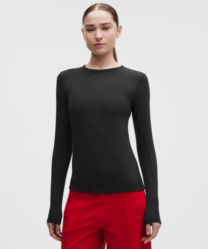Lululemon Women's Hold Tight Long Sleeve Shirt, side