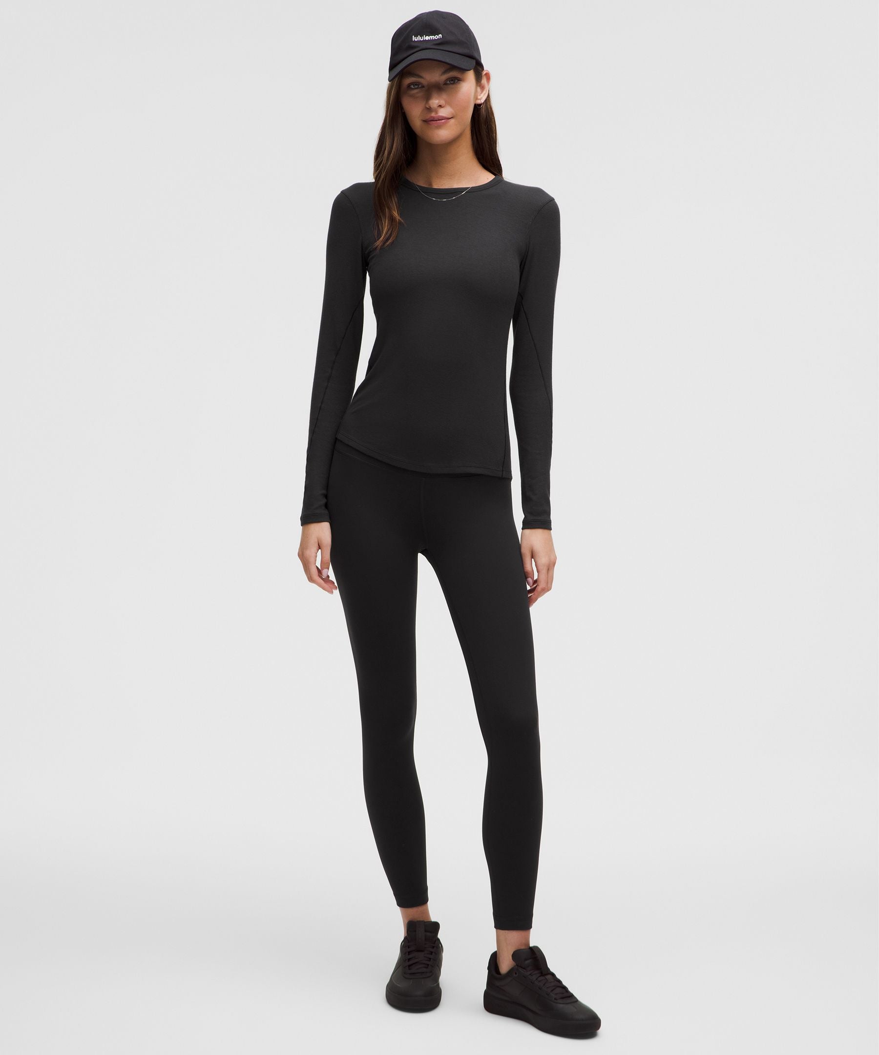 Lululemon Hold Tight Long-Sleeve Shirt Black