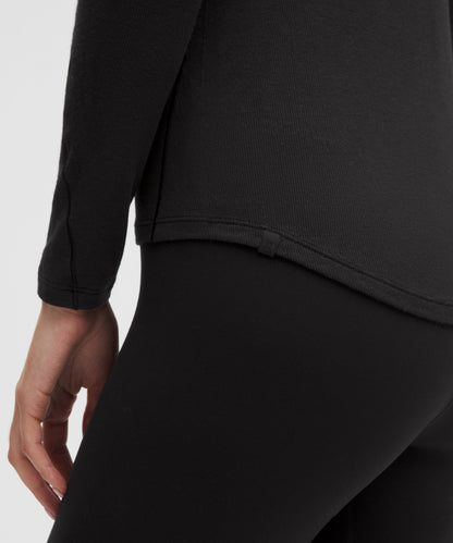 Lululemon Hold Tight Long-Sleeve Shirt Black