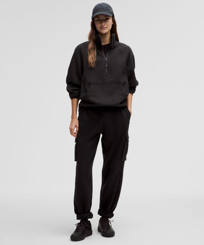 Lululemon Scuba Oversized Funnel-Neck Half Zip *Long Black