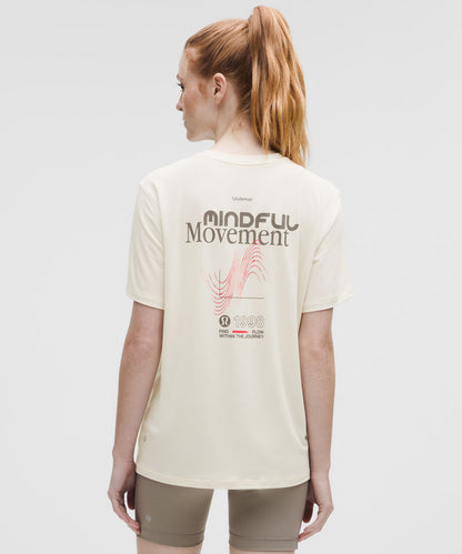 Lululemon Women's Jersey Training Short-Sleeve Shirt *Graphic