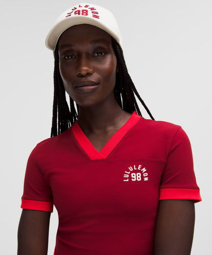 Lululemon Women's Nulu Sporty Trim Short-Sleeve Shirt