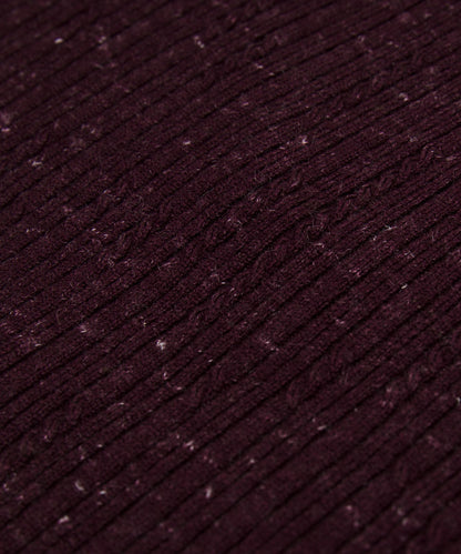 Lululemon Micro Cable Merino Wool Hooded Cardigan