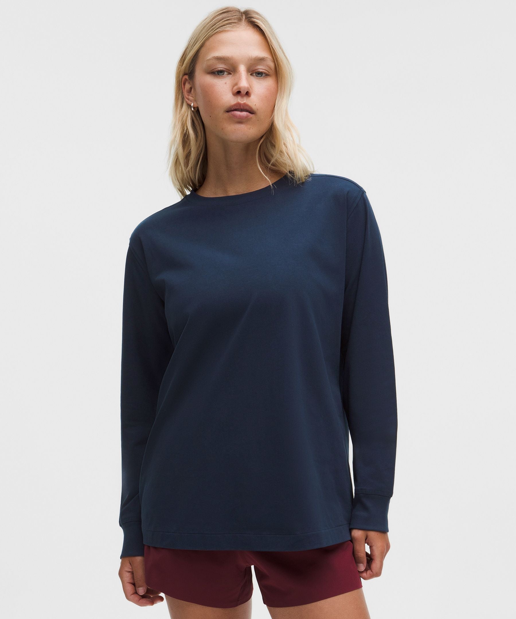 Lululemon Women's All Yours Organic Cotton Long-Sleeve Shirt