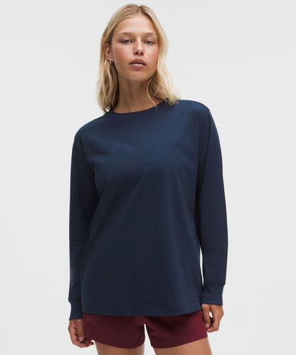 Lululemon Women's All Yours Organic Cotton Long-Sleeve Shirt