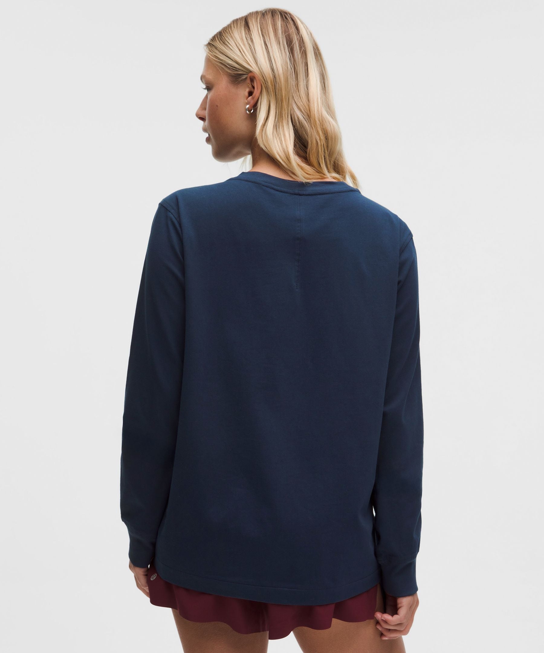 Lululemon Women's All Yours Organic Cotton Long-Sleeve Shirt