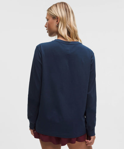 Lululemon Women's All Yours Organic Cotton Long-Sleeve Shirt
