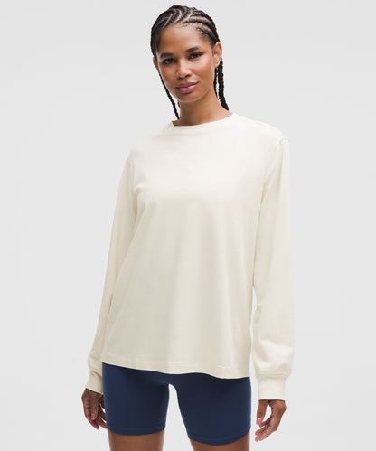 Lululemon Women's All Yours Organic Cotton Long-Sleeve Shirt