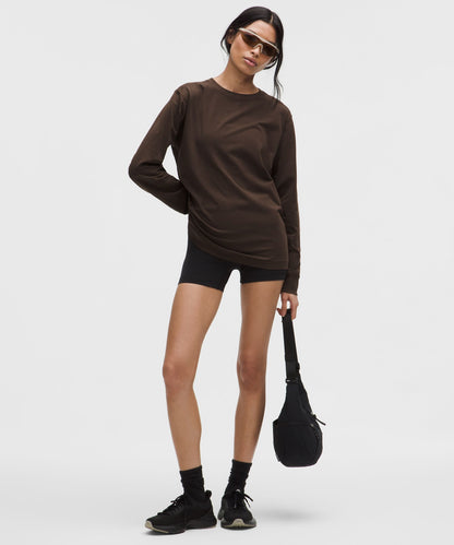Lululemon Women's All Yours Organic Cotton Long-Sleeve Shirt