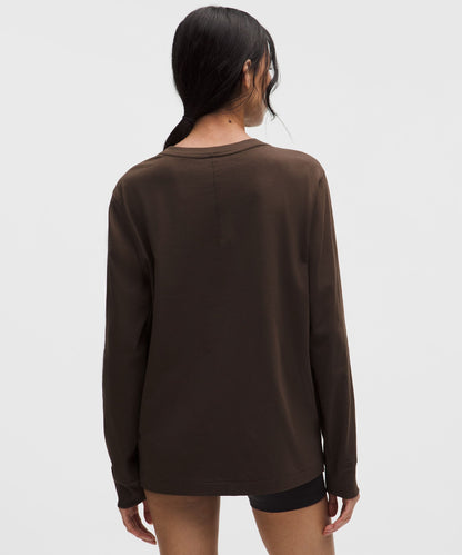 Lululemon Women's All Yours Organic Cotton Long-Sleeve Shirt