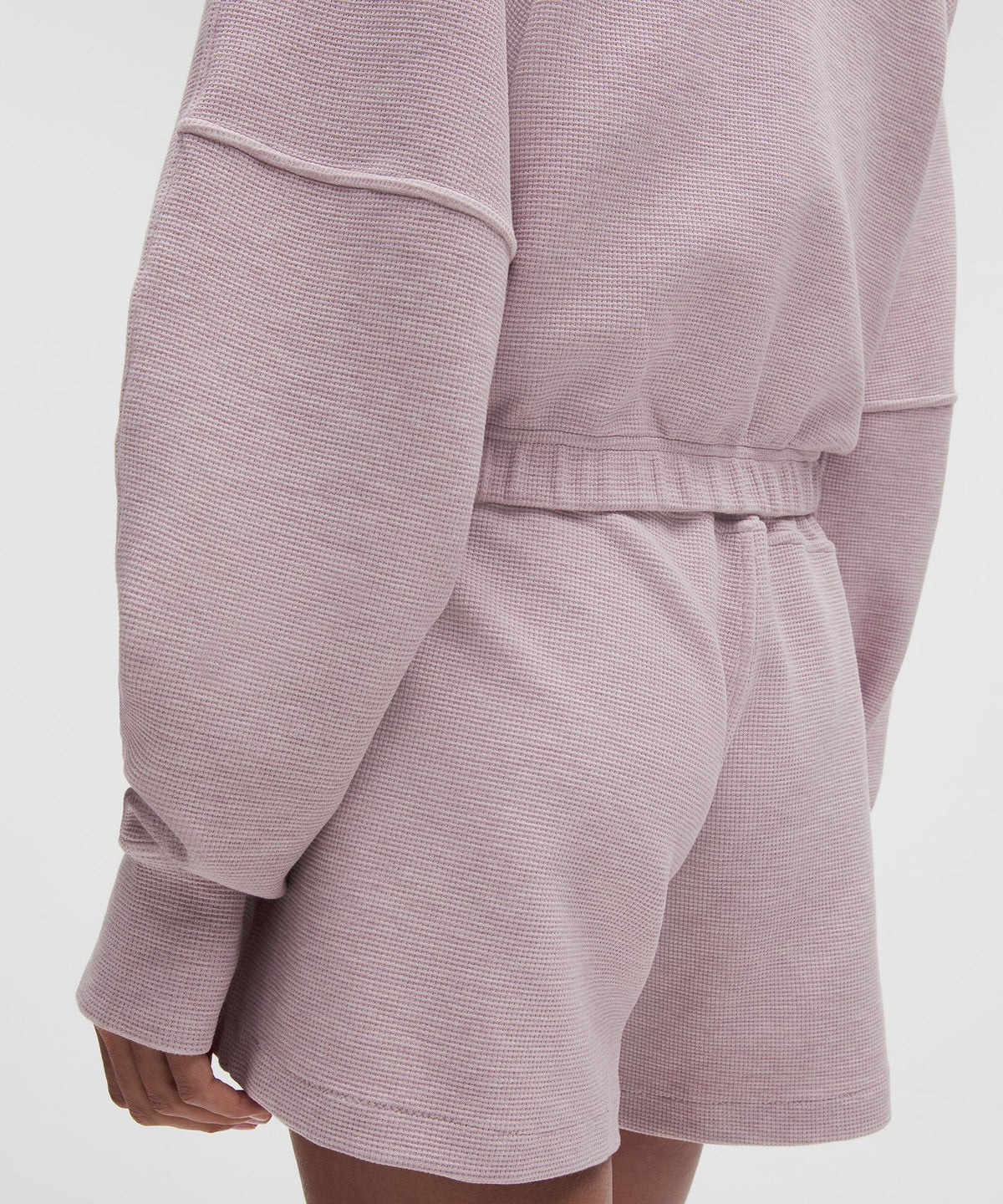 Lululemon Scuba Cropped Funnel-Neck Half Zip *Waffle