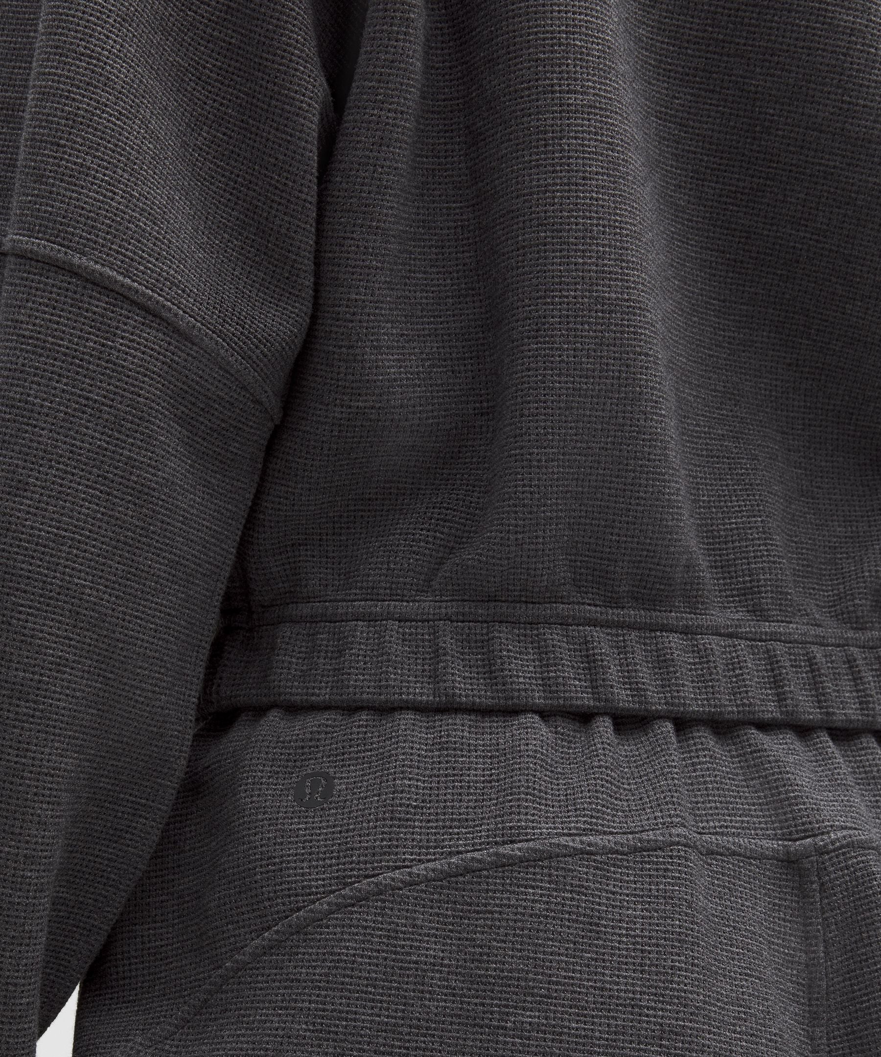 Lululemon Scuba Cropped Funnel-Neck Half Zip *Waffle