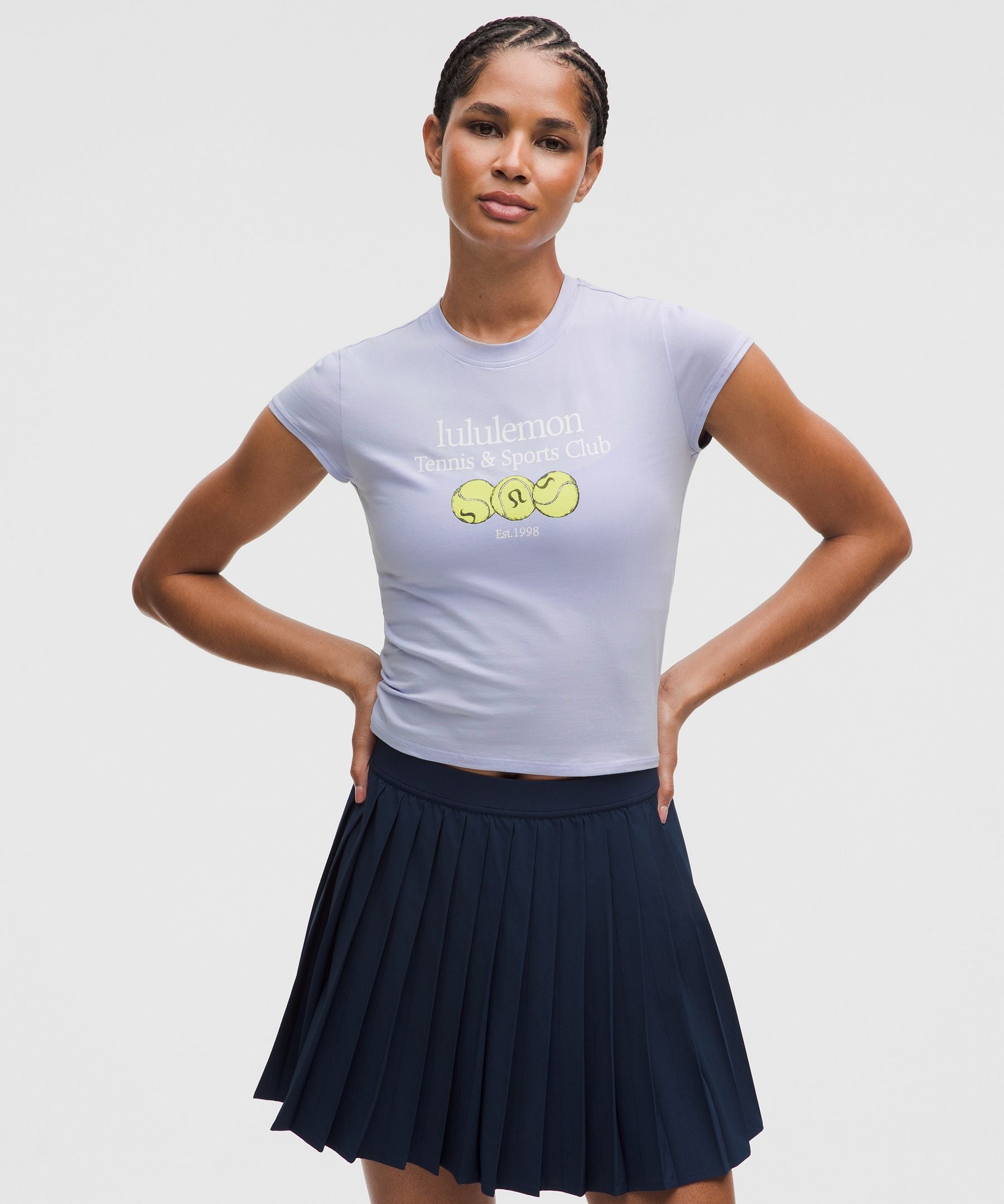 Lululemon Women's Organic Cotton Baby Tee *Graphic