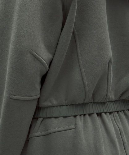 Lululemon Loungeful Relaxed-Fit Full-Zip Cropped Hoodie