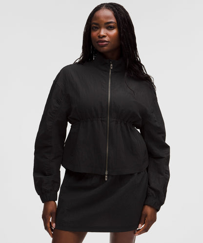 Lululemon Women's Crinkle Nylon Cinchable Jacket