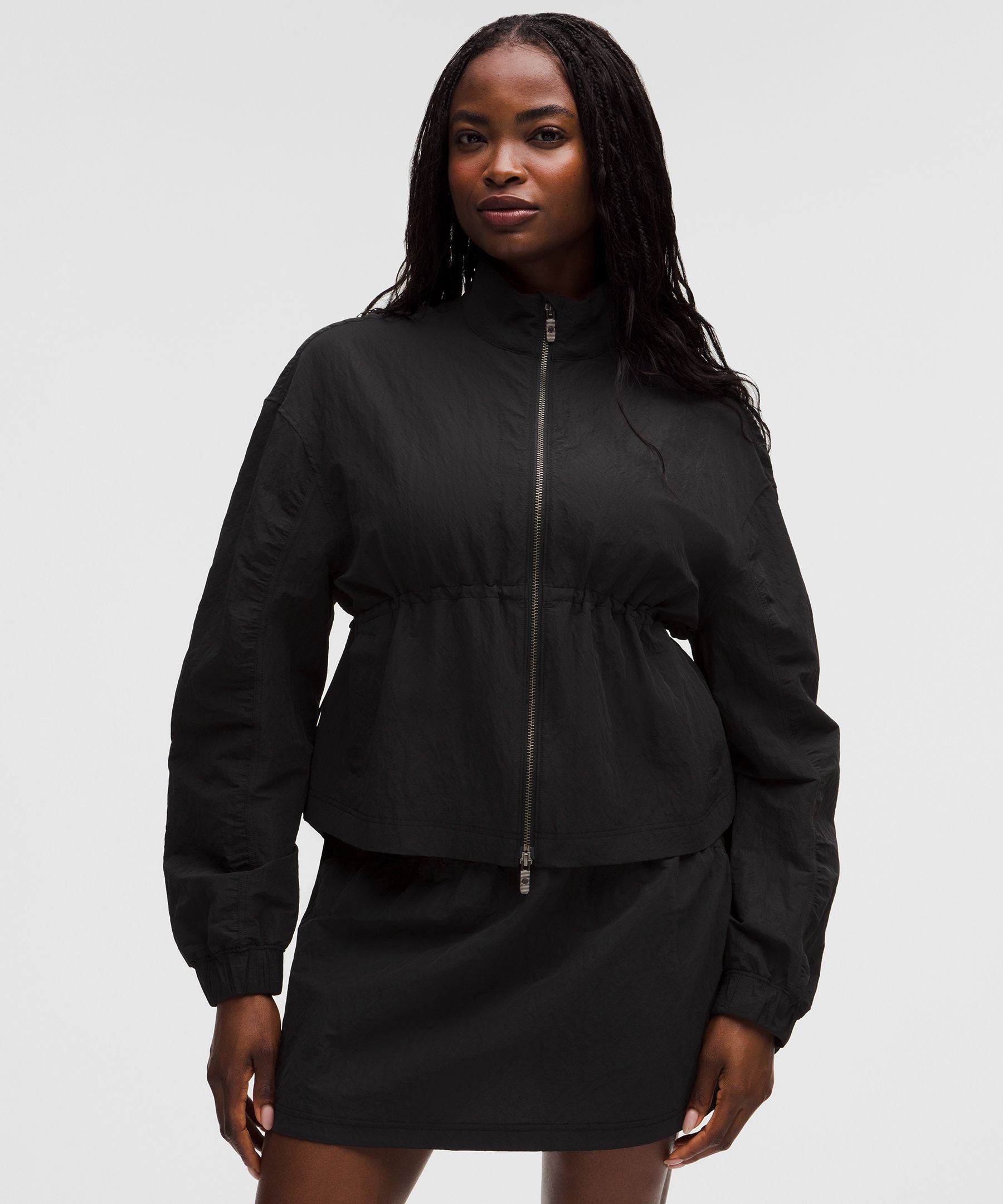 Lululemon Crinkle Nylon Cinchable Jacket