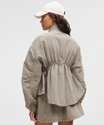 Lululemon Crinkle Nylon Cinchable Jacket