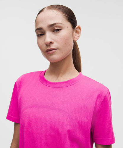 Lululemon Women's Swiftly Relaxed Short-Sleeve Shirt Hip Length *Updated Fit