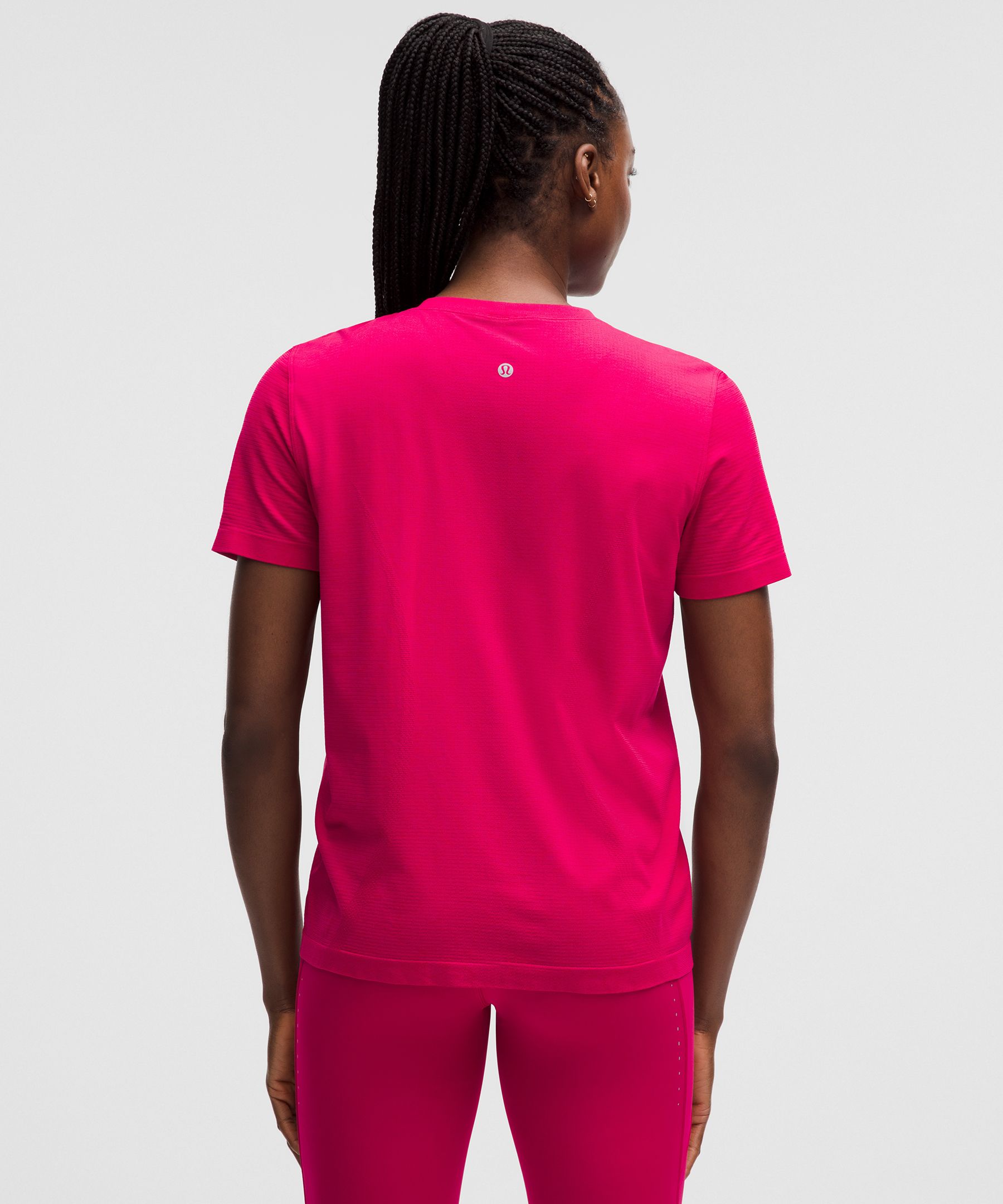 Lululemon Women's Swiftly Relaxed Short-Sleeve Shirt Hip Length *Updated Fit
