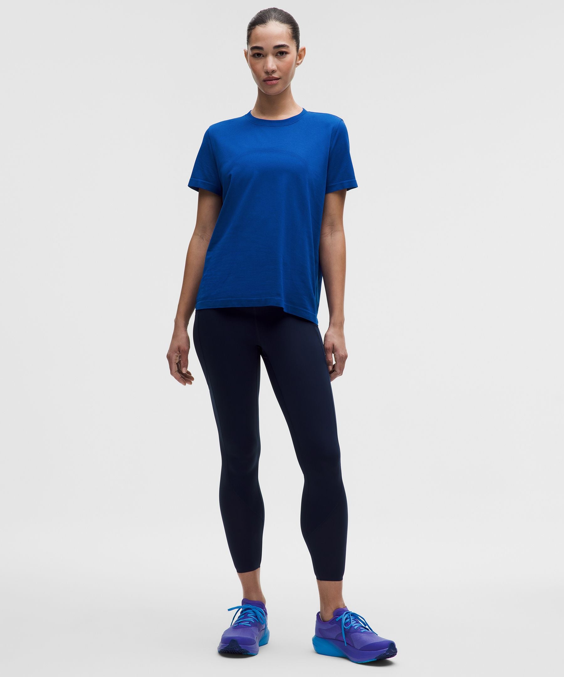 Lululemon Women's Swiftly Relaxed Short-Sleeve Shirt Hip Length *Updated Fit
