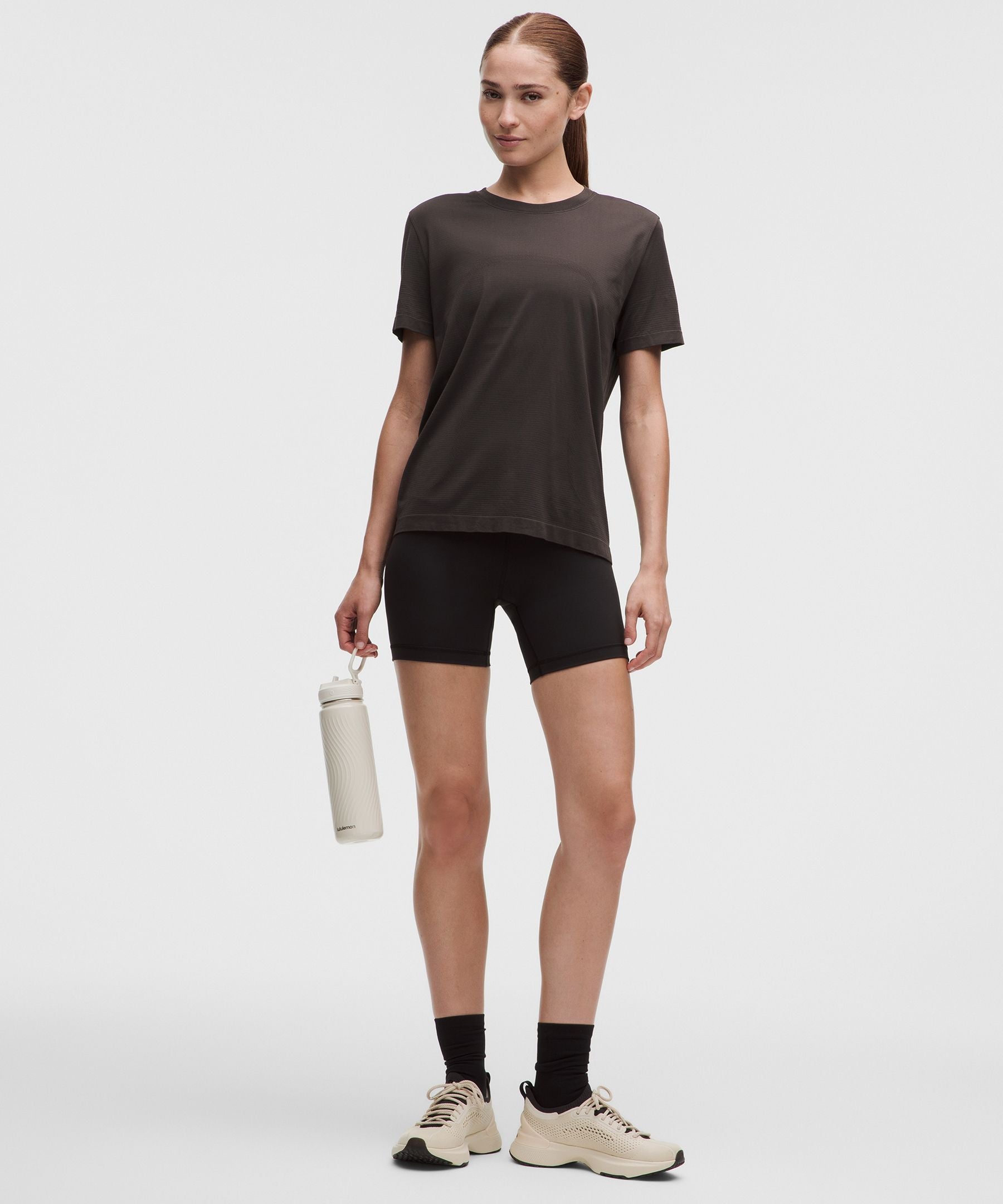 Lululemon Women's Swiftly Relaxed Short-Sleeve Shirt Hip Length *Updated Fit