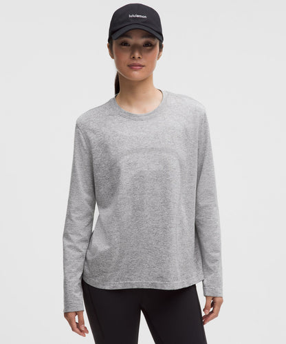 Lululemon Women's Swiftly Relaxed Long-Sleeve Shirt Hip Length *Updated Fit
