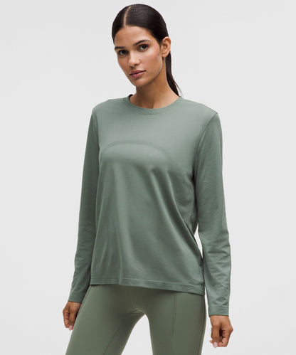Lululemon Women's Swiftly Relaxed Long-Sleeve Shirt Hip Length *Updated Fit