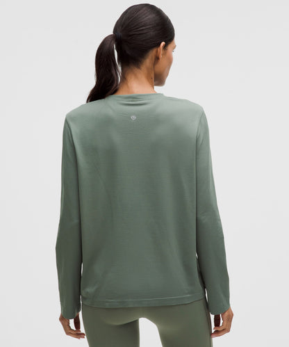Lululemon Women's Swiftly Relaxed Long-Sleeve Shirt Hip Length *Updated Fit