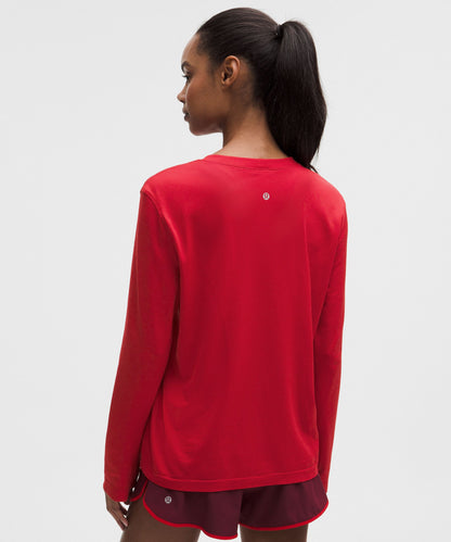 Lululemon Women's Swiftly Relaxed Long-Sleeve Shirt Hip Length *Updated Fit