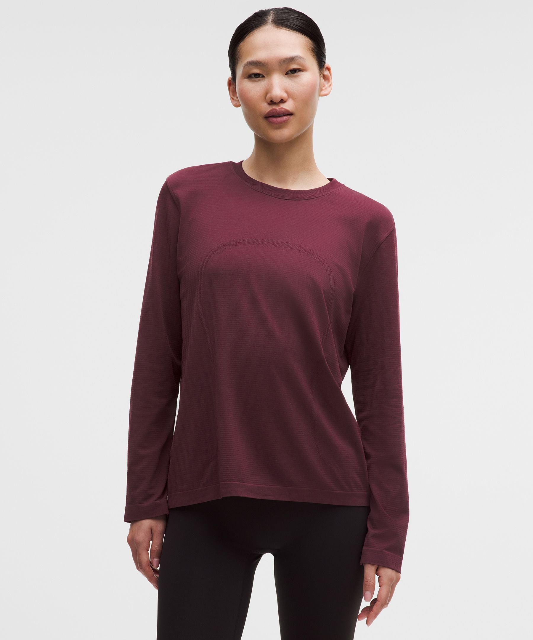 Lululemon Women's Swiftly Relaxed Long-Sleeve Shirt Hip Length *Updated Fit