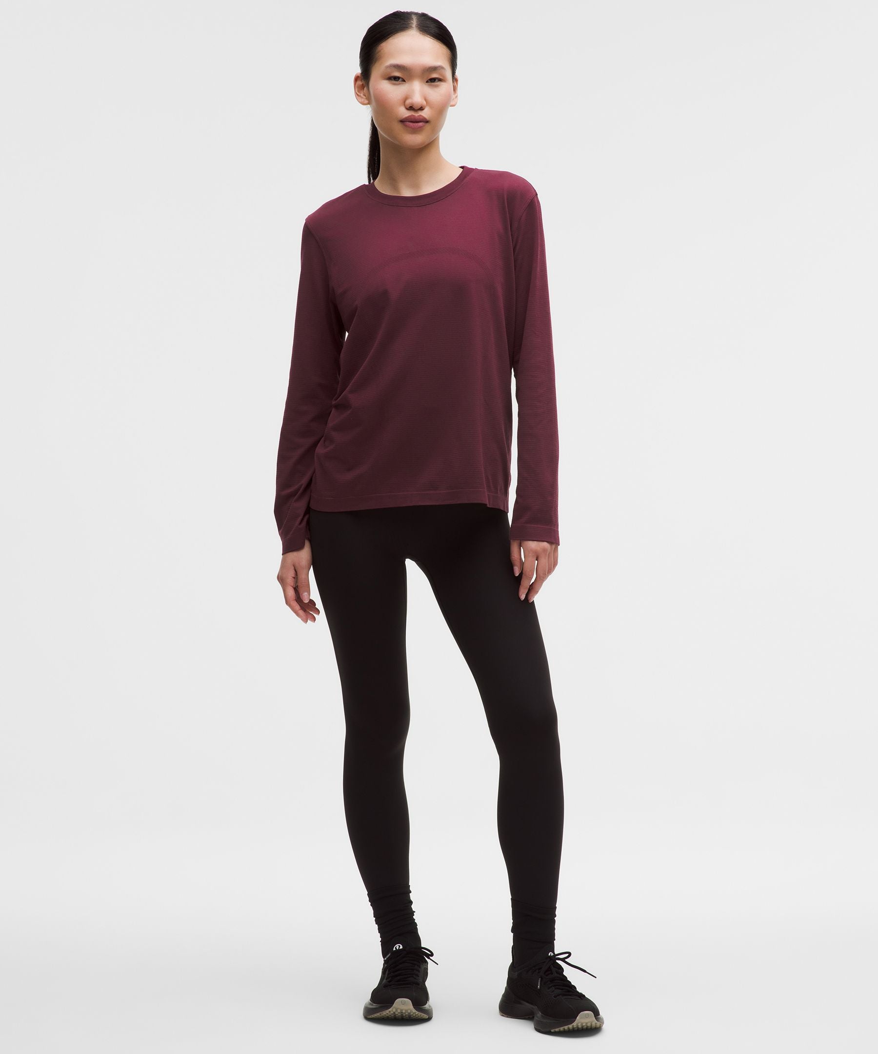 Lululemon Women's Swiftly Relaxed Long-Sleeve Shirt Hip Length *Updated Fit