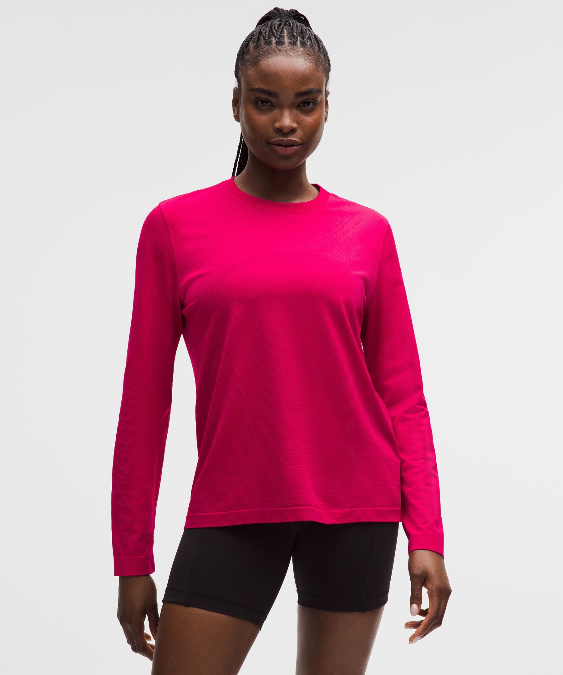 Lululemon Women's Swiftly Relaxed Long-Sleeve Shirt Hip Length *Updated Fit