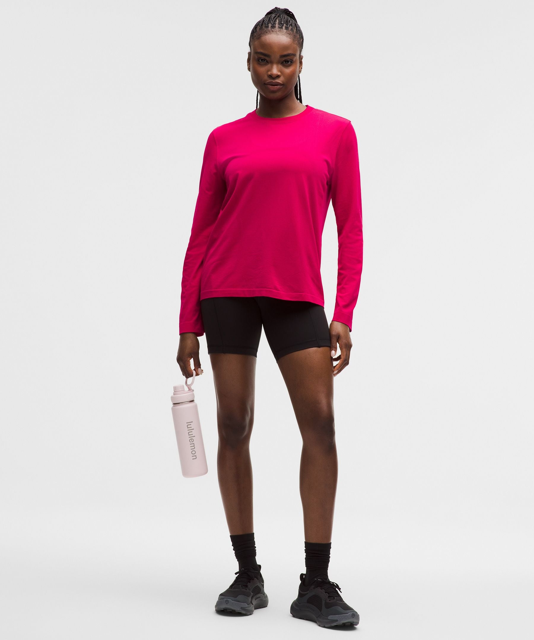 Lululemon Women's Swiftly Relaxed Long-Sleeve Shirt Hip Length *Updated Fit